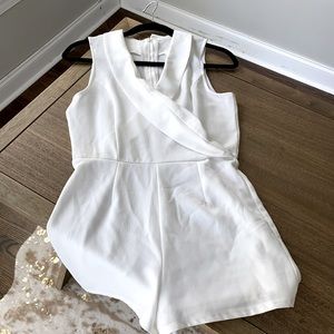 White Romper
